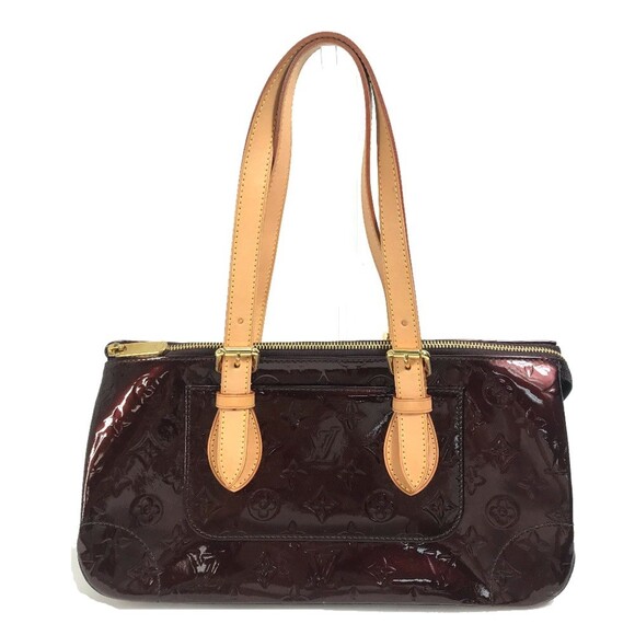 LOUIS VUITTON Red Monogram Shoulder Bag - Picture 1 of 14